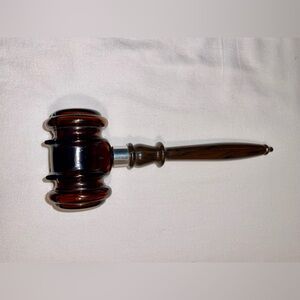 VTG 1970s Avon Gavel-Shaped EMPTY After Shave Bottle